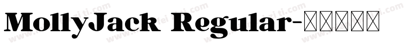 MollyJack Regular字体转换